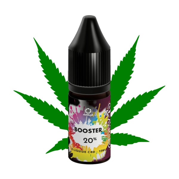 Le CBD Booster est un e-liquide au CBD Spectre Large qui vous offre un bon effet d'entourage, tout en ne contenant pas de THC.