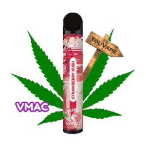 La Puff VMAC Strawberry Kush de White Rabbit vous offre des sensations intenses et les saveurs de la variété de cannabis Strawberry Kush, aux notes de fraise sucrée.