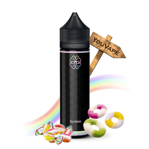 Le e liquide Rainbow 50ml de Dotmod vous immerge dans un festin de couleurs et de douceurs. Cette création gourmande capture parfaitement l'essence des bonbons colorés sucrés, vous procurant une expérience de vapotage aussi vibrante qu'un arc-en-ciel d'arlequin.