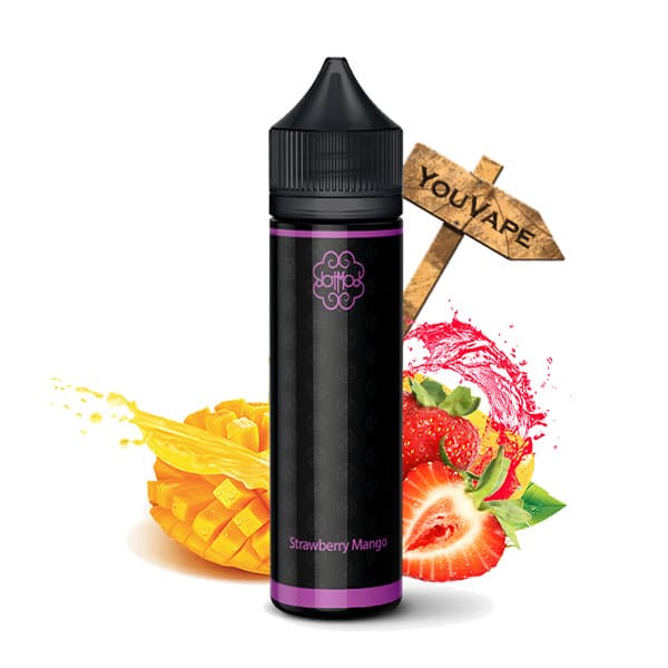 Le e liquide Strawberry Mango 50ml de Dotmod vous propose de découvrir une saveur mélangeant l'exotisme et la douceur avec ce mix de fraise et de mangue.