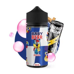 Le e liquide Gum Ball 100ml de Baby Bear vous donne un regain d'énergie. Plongez dans le monde dynamique de "Gum Bull" et explorez l'effervescence de ce e-liquide qui marie la douceur sucrée du bubble gum à la vivacité de la célèbre boisson énergétique.