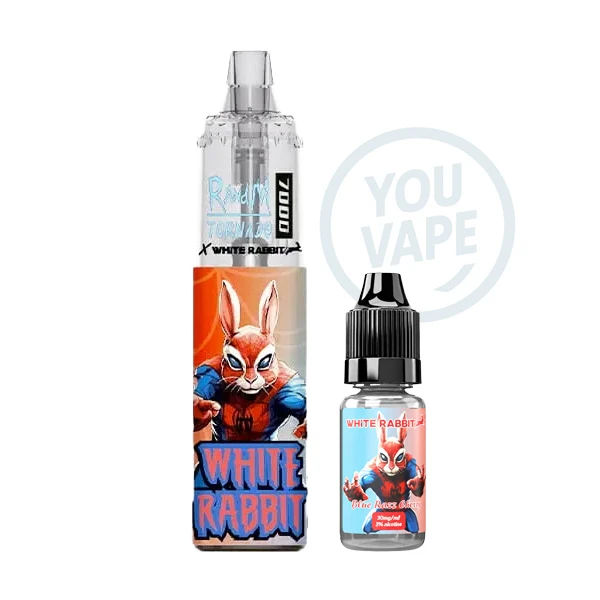 La Puff Tornado 7K Blue Razz Cherry est une puff rechargeable au goût de framboise bleue et de cerise.