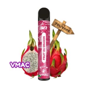 La Puff VMAC Fruit du Dragon de White Rabbit vous offre des sensations intenses et les saveurs exotiques de la pitaya.
