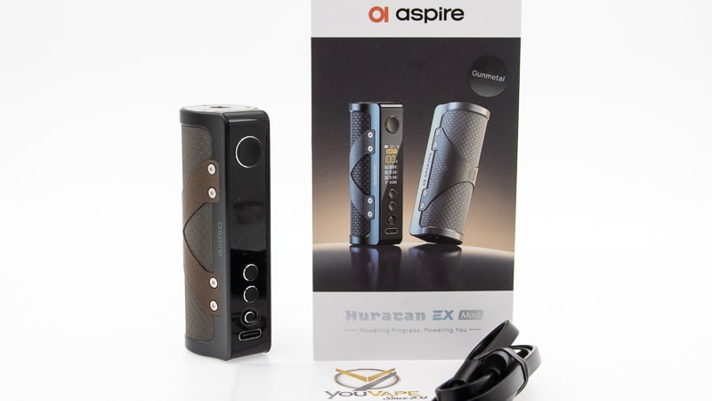 Contenu du coffret de la Box Huracan EX de Aspire