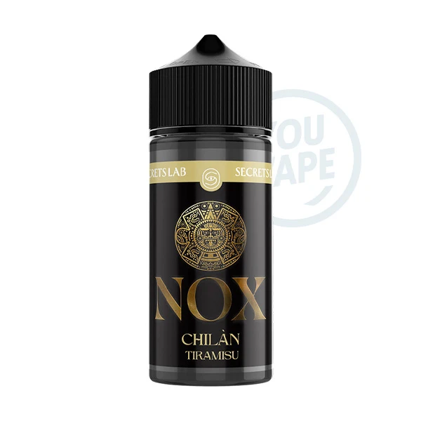 Le e-liquide Chilàn de la gamme NOX capte l'essence d'un équilibre parfait entre le café riche, la crème onctueuse, et la douceur des biscuits.