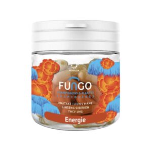 Les Gélules THCV Energie Fungo associent le THCV avec des extraits de plantes et de champignons adaptogènes, pour booster votre énergie et votre tonus.