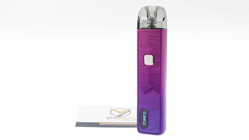 Pour rester simple, tout en offrant les réglages nécessaires à une vape riche, le Pod Flexus Pro s'équipe d'un module électronique malin