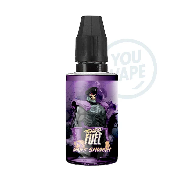 L'arôme concentré Dark Shigeri 30ml de la marque Fighter Fuel est un cocktail de fruits rouges avec grenade et fraises des bois sur une pointe de cassis.