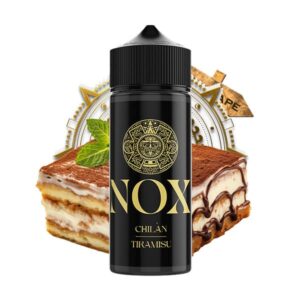Le e-liquide Chilàn de la gamme NOX capte l'essence d'un équilibre parfait entre le café riche, la crème onctueuse, et la douceur des biscuits.