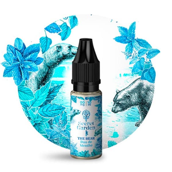 Le e-liquide The Bear de Secret Garden vous plonge dans une sensation glaciale venue tout droit de l'Arctique ! Un mélange de menthes ultra-rafraîchissant.