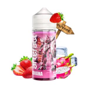 L'e-liquide Kohana 100ml par Artefact de Le French Liquide, vous invite à une aventure des saveurs où le pitaya et la fraise sont à l'honneur, promettant une expérience à la fois rafraîchissante et intense.