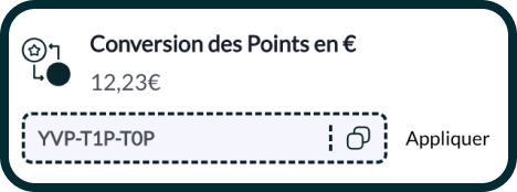 Points de fidélité Cagnotte YouVape