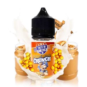 Le concentré Peanut Butter Crunch 30ml est une saveur de céréales croquant au lait avec son délicieux beurre de cacahuète. Un vrai goût d'Amérique dans votre ato !