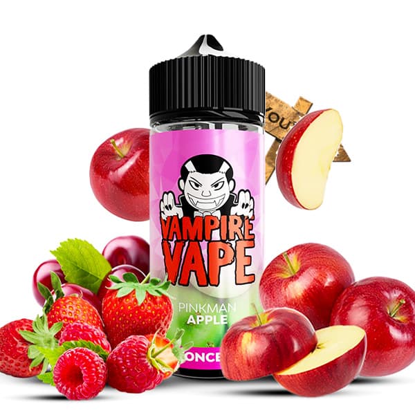 Le e liquide Pinkman Apple est une harmonie savoureuse oscillant entre l'acidulé et le sucré, à l'image d'une pomme croquante fusionnée avec une onctueuse compote de baies