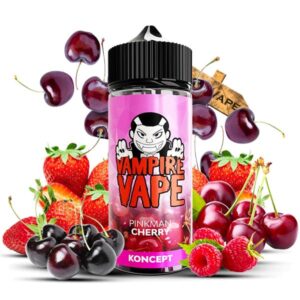 Le e liquide Pinkman Cherry vous permet de découvrir le renommé Pinkman enrichi de notes d'agrumes et de fraises, agrémenté d'un arôme de cerise.