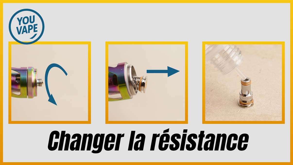 La résistance du clearomiseur Z nano MTL