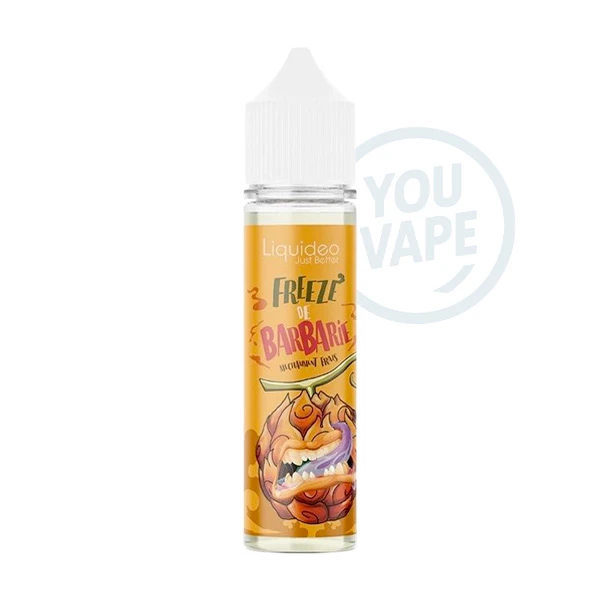 Le e liquide Freeze de Barbarie de Liquideo est une saveur exotique et ultra-fraîche de figue de barbarie.