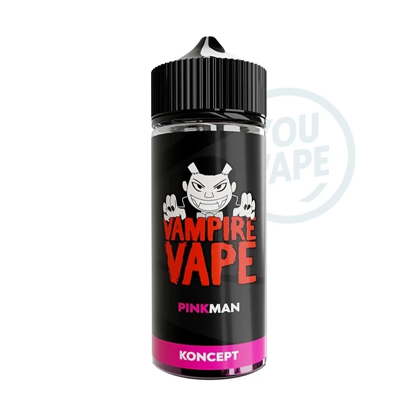 Le e liquide Pinkman 100ml est un véritable feu d'artifice de fruits rouges avec des fraises, des cerises et des framboises.