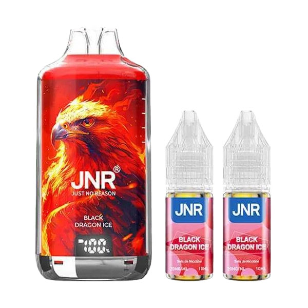 La Puff 28k Falcon X sz JNR, goût Black Dragon Ice