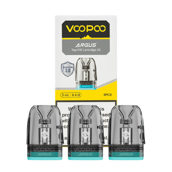 Pack de 3 cartouches Argus V2 3ml de 0.40 ohm