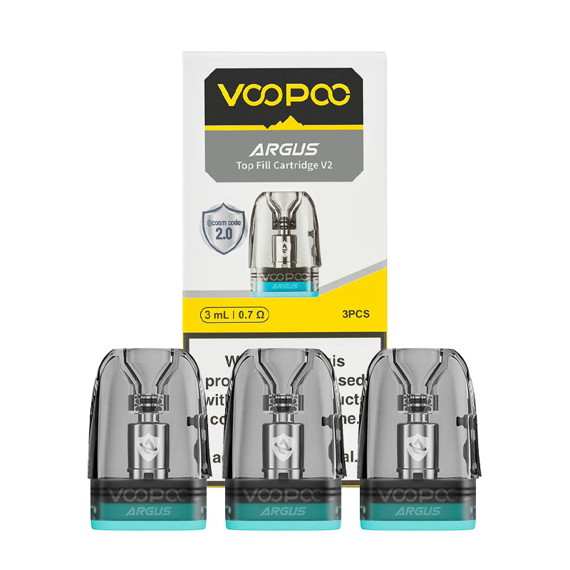 Pack de 3 cartouches Argus V2 3ml de 0.70 ohm
