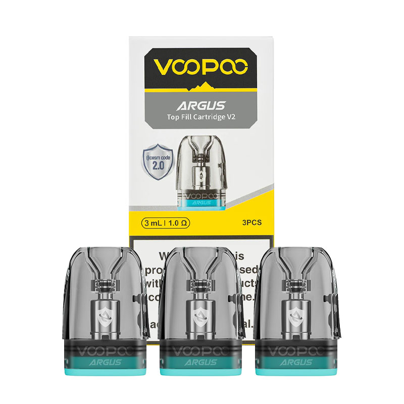 Pack de 3 cartouches Argus V2 3ml de 1 ohm
