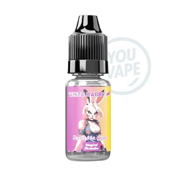 Le e liquide Isabella Grape Salt de White Rabbit est une saveur de raisin bien sucré des célèbres puffs Tornado.