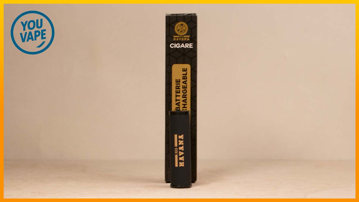 Le coffret de la batterie du e cigare XO Havana