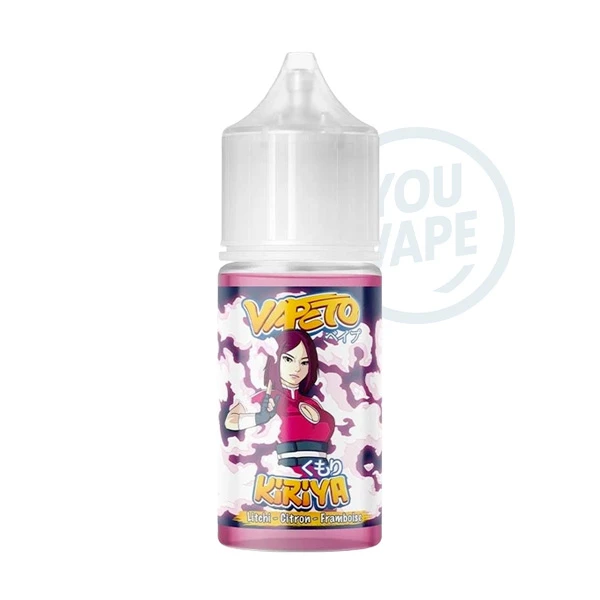 L'arôme concentré Kiriya 30ml de la marque Vapeto incarne une énergie vibrante et passionnée, portée par des notes citronnées éclatantes. Ce puzzle harmonieux se révèle pleinement avec l'ajout du litchi, apportant une fraîcheur délicieusement envoûtante, parfaite pour des créations DIY intenses et raffinées.