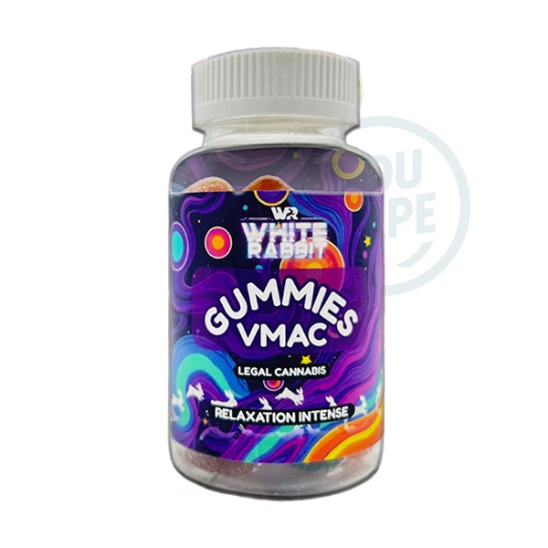 Pot de 30 Gummies VMAC par White Rabbit