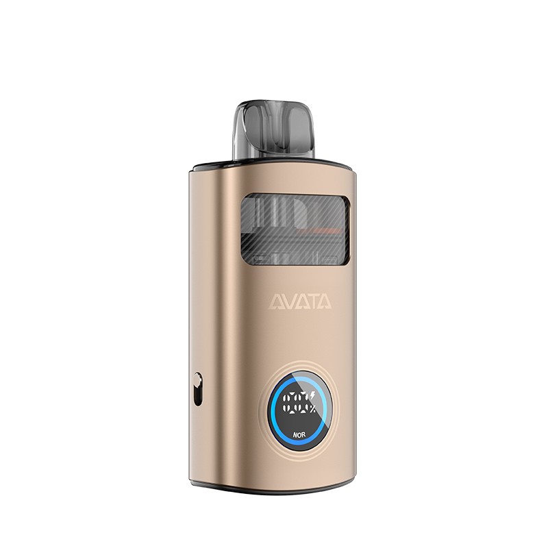 Le pod Avata de Aspire en finition marron doré