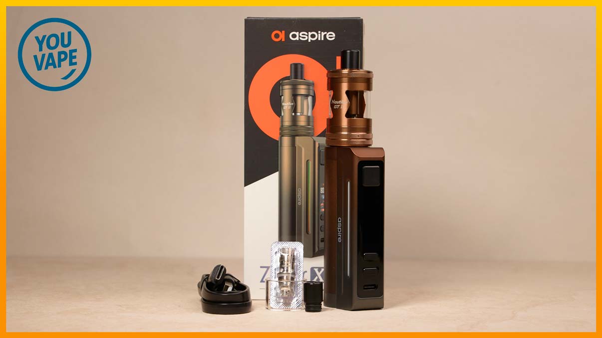 Coffret du Kit Zelos X80 de Aspire