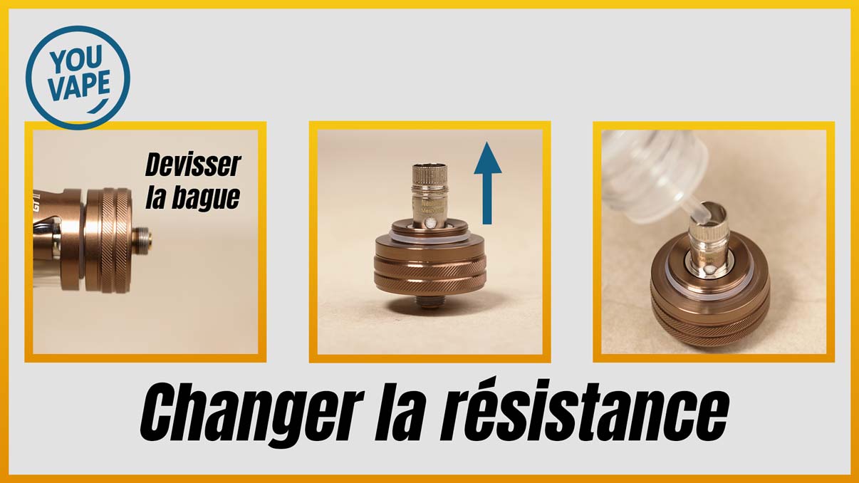 Changer la résistance du Kit Zelos X80