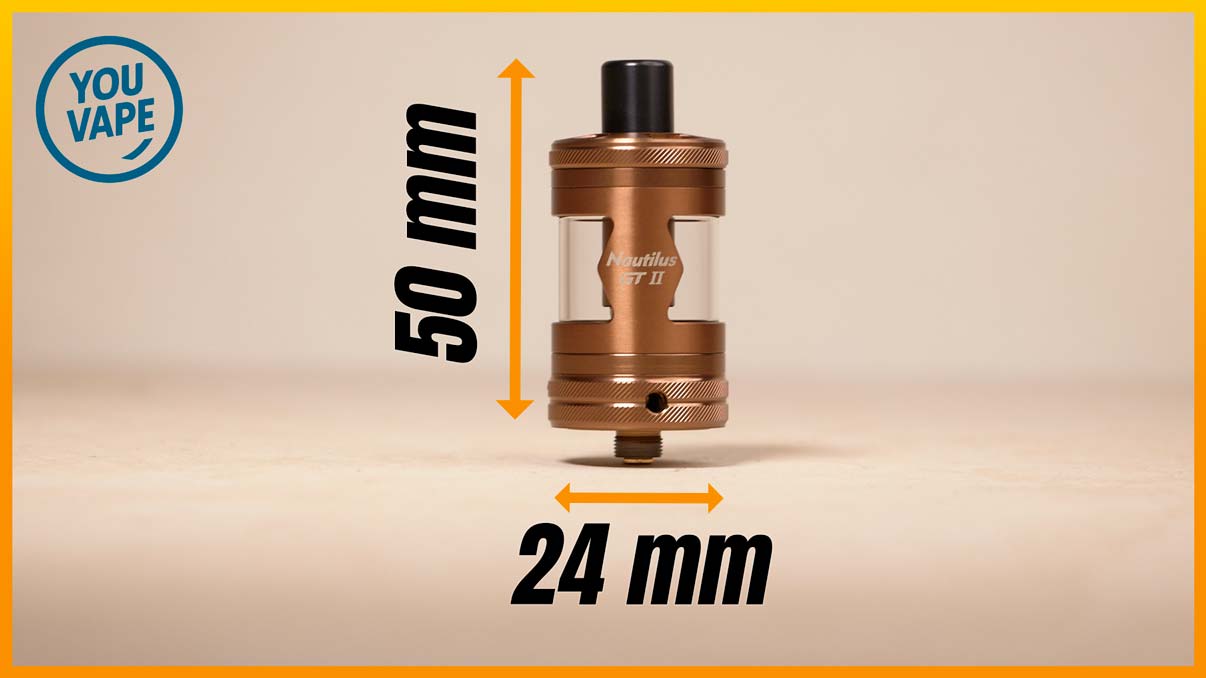 Dimensions du Nautilus GT2