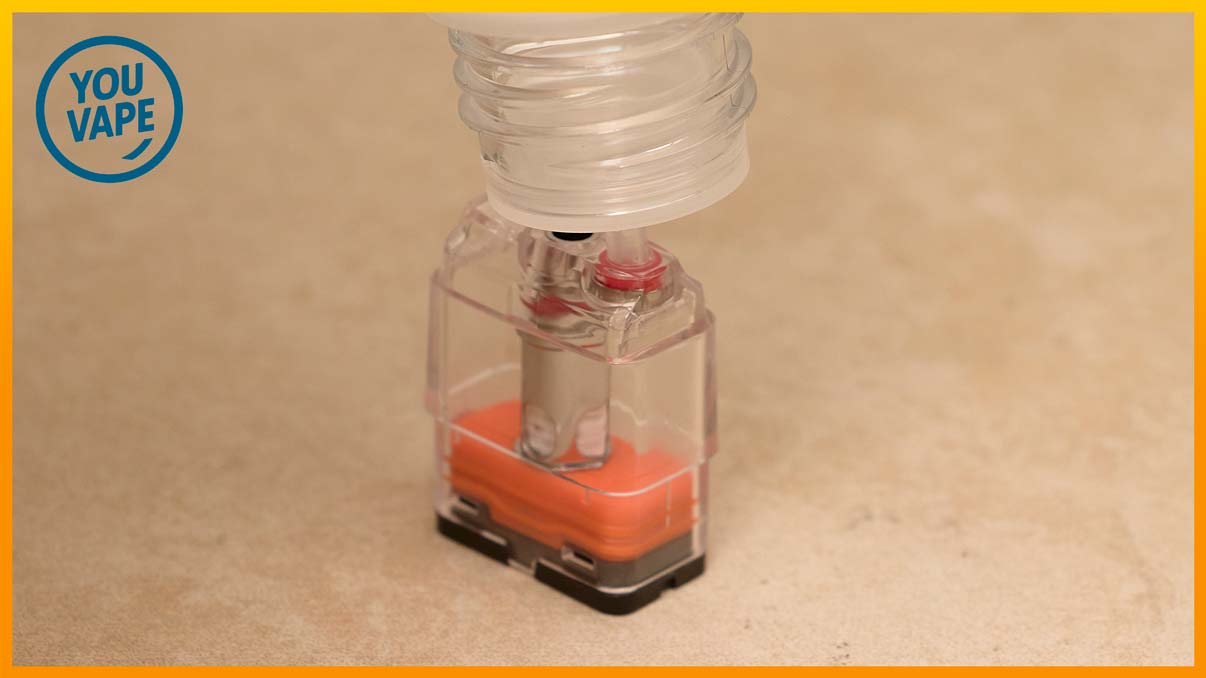 remplissage de la cartouche 3ml Xros Corex 3.0