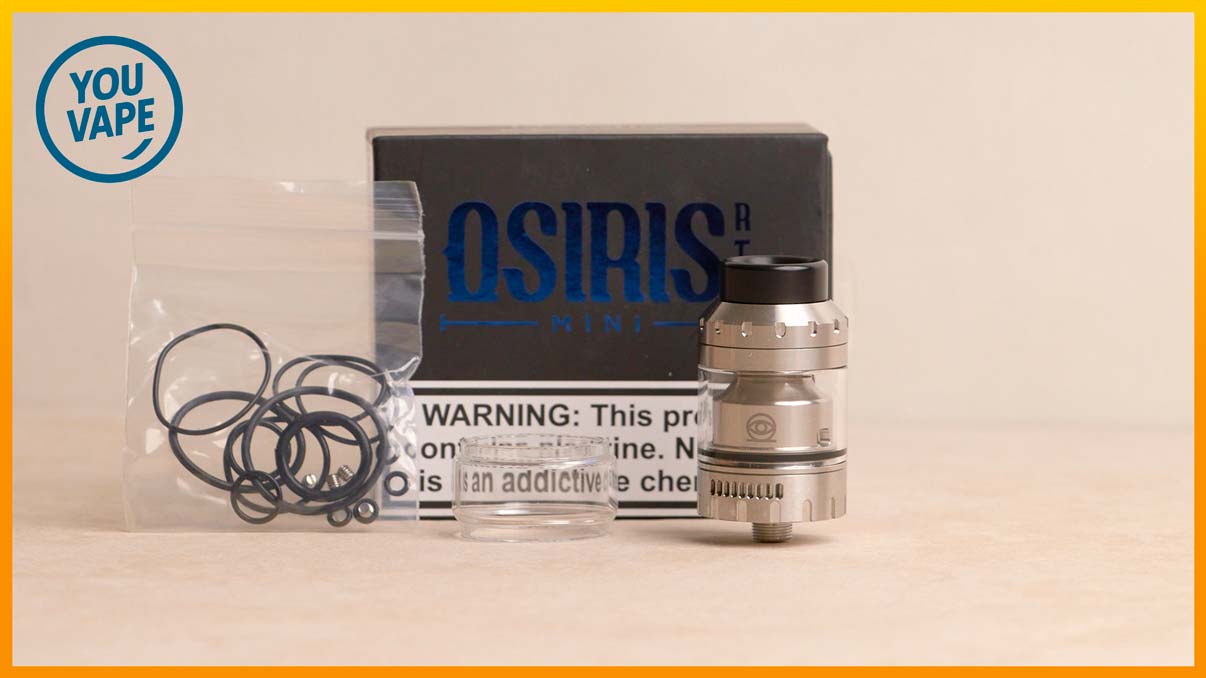 Le coffret du Osiris Mini RTA