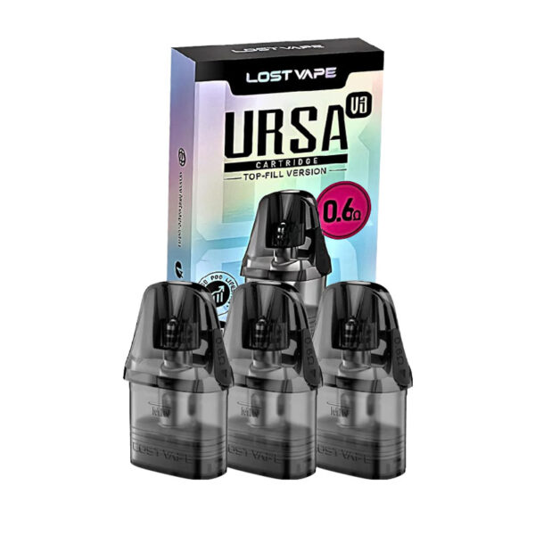 Lot de 3 Cartouches Ursa V3 de 0.60 ohm