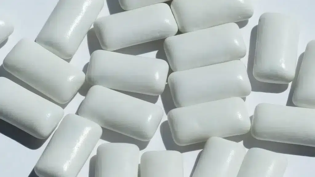 Chewing gum avec nicotine