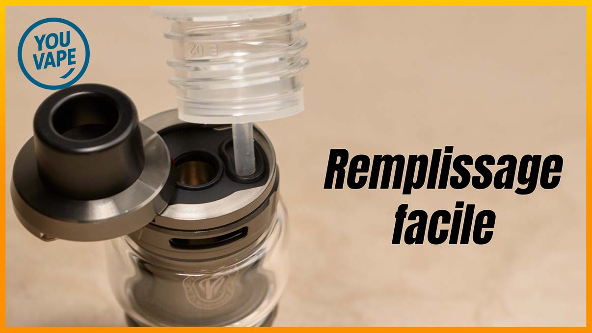 Remplir le réservoir du iTank T Dual Mesh
