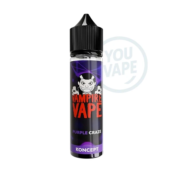 Le e liquide Purple Craze 50ml fusionne deux best-sellers, Heisenberg et Pinkman pour créer le Fruit Rouge Ultime, sublimé par une belle Fraîcheur Mentholée