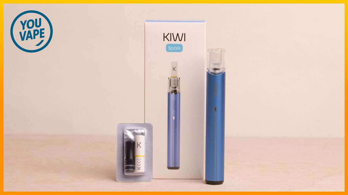 Le coffret du pod Kiwi Spark