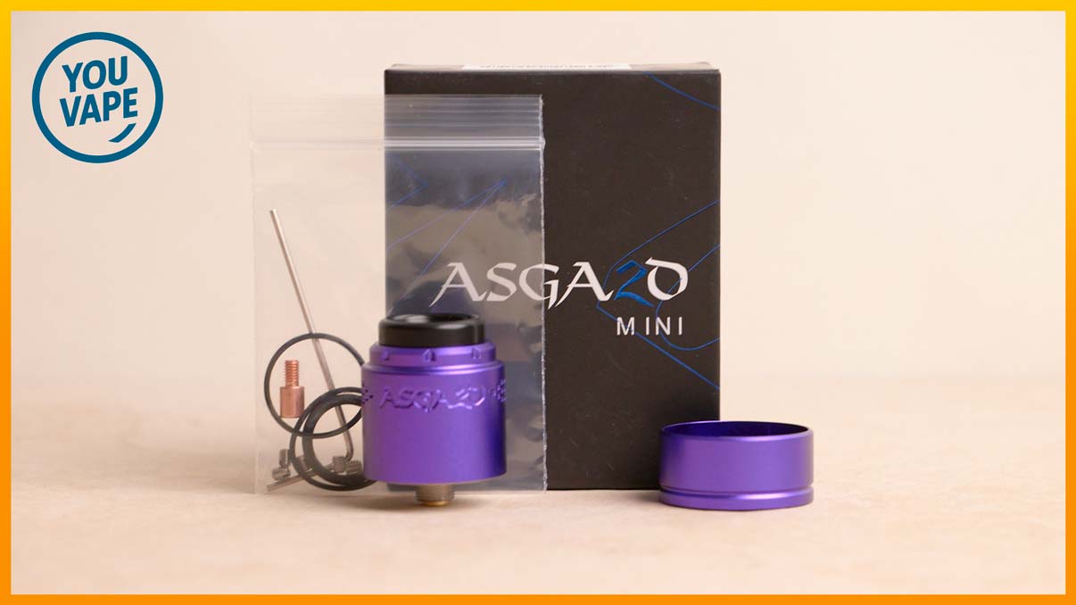 Le  coffret du dripper Asgard Mini V2 