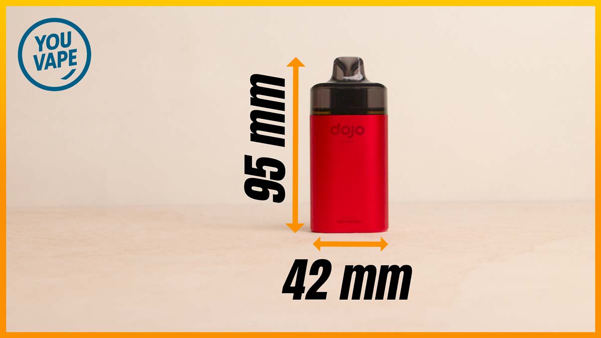 Facile à vivre, le pod Dojo Blast 6000 vous permet de vapoter sans vous préoccuper de réglages