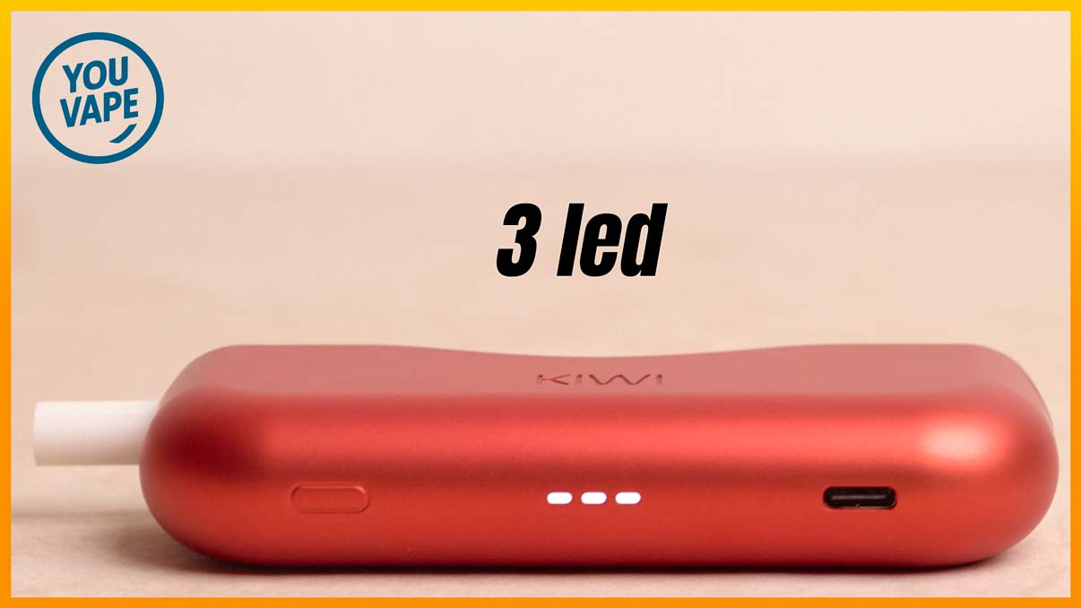 Les ldes du power bank du Pod Kiwi 
