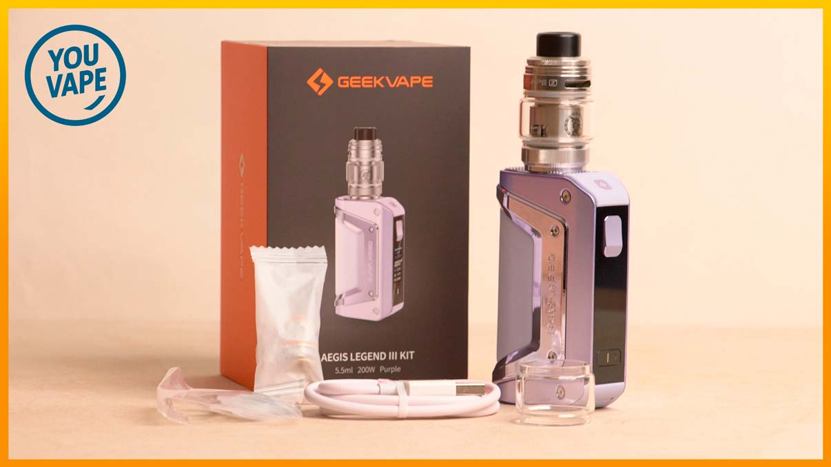 Le coffret du Kit Aegis Legend 3