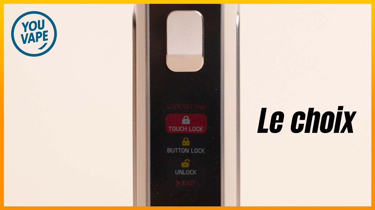 Verrouillage de la Box Aegis Solo 3