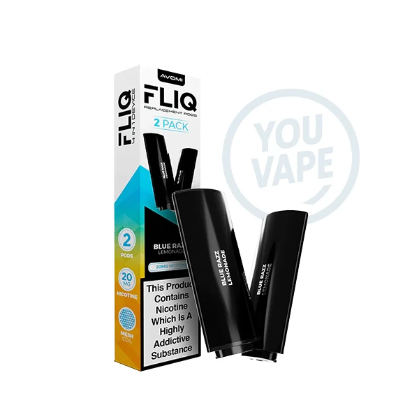 cartouche fliq saveur limonade et framboise bleue