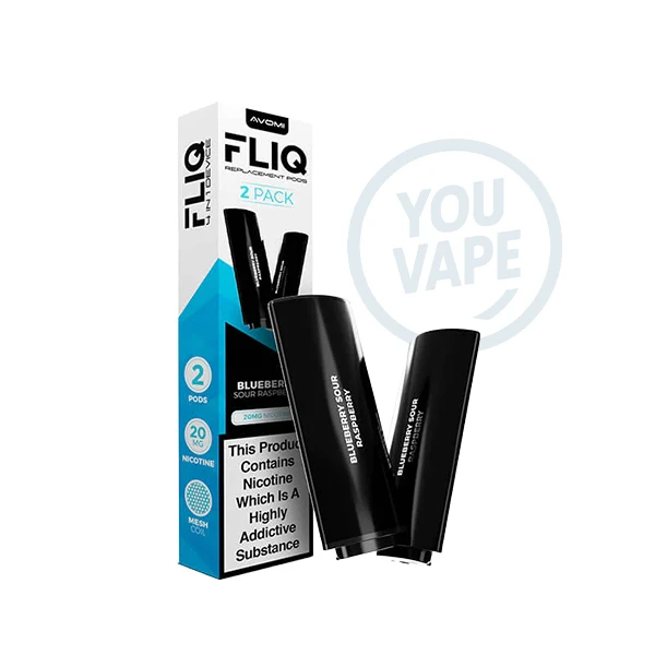 cartouche fliq saveur myrtille aigre framboise