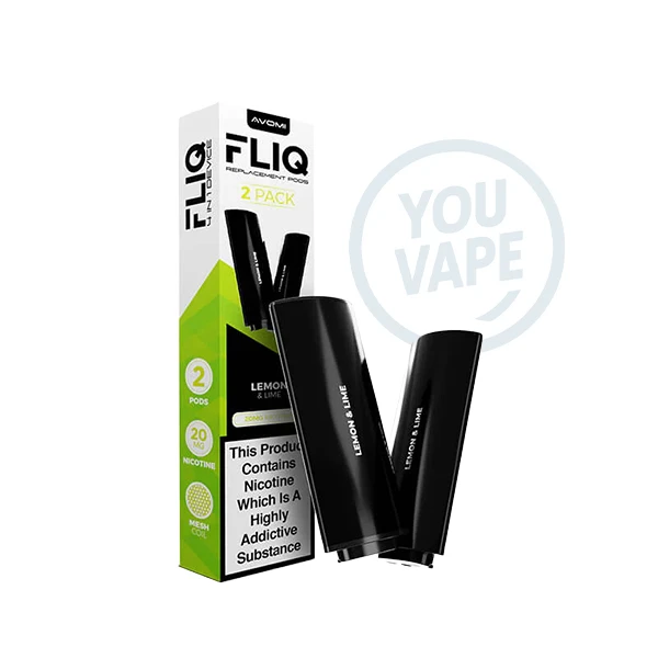 cartouche fliq saveur citron et citron vert