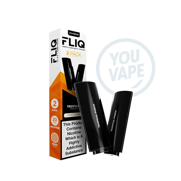 cartouche fliq saveur cocktail tropicale
